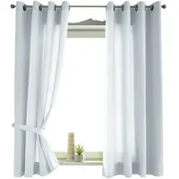 Gardinenbox VORHANG 2ER SET BERLIN HxB 145x140cm Weiß