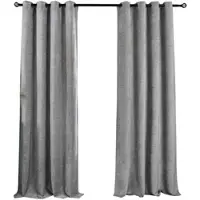 Gardinenbox VORHANG 2ER SET »Nürnberg« HxB 245x135 cm Grau