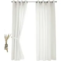Gardinenbox VORHANG 2ER SET BERLIN HxB 225x140cm Creme