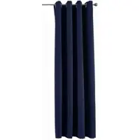 Gardinenbox VORHANG »NEW YORK« HxB 160x140 cm Blau