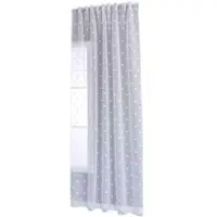 Gardinenbox GARDINE VALENCIA HxB 245x145 cm Natur Snowflakes