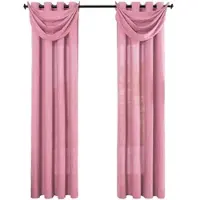Gardinenbox VORHANG ZAGREB HxB 225x140 cm Pink