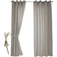 Gardinenbox VORHANG 2ER SET BERLIN HxB 175x140cm Stein
