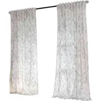 Gardinenbox VORHANG 2ER SET MILANO STAR HxB 245x140 cm Weiß Silber
