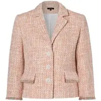 More & more Bouclékurzblazer in coloured summer boucle | Gr.: 40