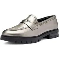 Ara Klassische Slipper in Silber | Gr.: 37