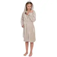 WEWO-FASHION Damen Kapuzenmantel 6121 S | stone - beige