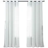 Gardinenbox VORHANG 2ER SET »Kassel« HxB 245x140 cm Natur