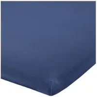 Erwin Müller Single-Jersey Topper-Spannbettlaken Freising in dunkelblau | Gr.: 90x190 cm - 100x220 cm