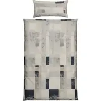 Redbest Single-Jersey Bettwäsche in beige-grau | Gr.: 200x200 cm (40x80 cm)