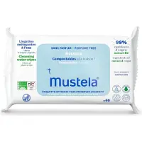 Mustela Biologisch abbaubare, kompostierbare Wischtücher für zu Hause