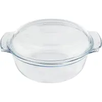 Pyrex 5010762002230, Rund, Gehärtetes Glas, Transparent, 315 mm, 267 mm, 11,6 cm