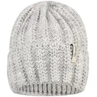 Sterntaler Strickmütze Umschlag in silber mel. | Gr.: 55 cm