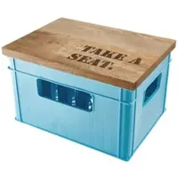 Butlers Bierkastenauflage TAKE A SEAT in Braun | Gr.: onesize