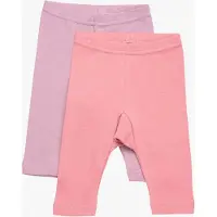 Pippi Leggings 2er-Pack, Dusty Rose, 80