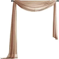 Gardinenbox QUERBEHANG 1ER SET HxB 140x600 Sand