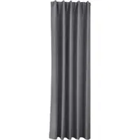 Gardinenbox VORHANG BOSTON DARK HxB 245x140 cm Dunkelgrau