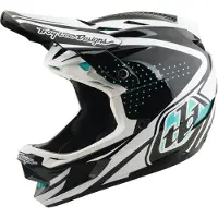 Troy Lee Designs Helm D4 Polyacrylite Mips integral Linie anthrazit-weiß größe XL (60-61 cm) 174047005