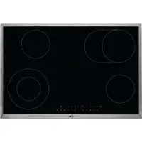 AEG HK834060XB, Gebürsteter Stahl, Integriert, Keramik, Glaskeramik, 4 Zone(n), 4 Zone(n)