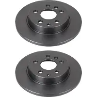 Valeo 2x Bremsscheiben Hinten für LAND ROVER Freelander 2 SUV (L359) 302mm 197107
