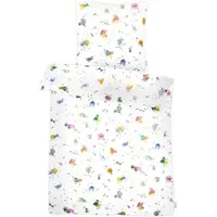Apelt Mako-Satin Bettwäsche Kleks multicolour 155x220 cm + 80x80 cm - bunt
