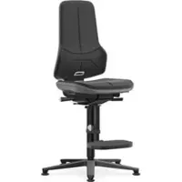 BIMOS Hochstuhl Neon Skintec Flexband grau Sitz 590-870 mm Synchrontechnik