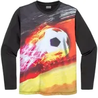 Kidsworld Langarmshirt in schwarz | Gr.: 140/146