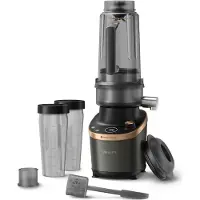 Philips Standmixer 7000 Series ProBlend inkl. 2 Trinkflaschen, 1.8 L, 1500 W, Metall/Glas (HR3770/10)