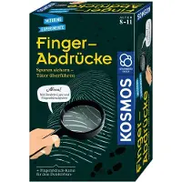 Kosmos 657796 Finger-Abdrücke Eksperimenter, Forsøgssæt, Detektiv & Zauberkästen Eksperimenteringskasse 8 - 11 år