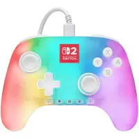 PowerA Advantage, Gamepad, Nintendo Switch 2, D-Pad, Home button, Analog / Digital, Mehrfarbig, Kabelgebunden