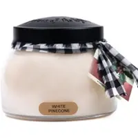 Cheerful Candle White Pinecone Mama Jar 623g