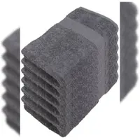 Miamar Handtuch Handtücher 6er Set 50 x 100 cm Silbergrau