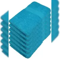 Miamar Handtuch Handtücher VE 48 Stk. 50 x 100 cm Türkis