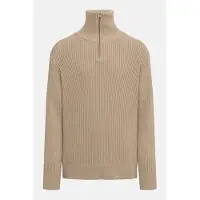 Derbe Troyer Matrosenplünn Herren Beige Strickpullover GOTS Organic