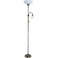ARTE LAMP Wohnzimmerlampe | Smart Home Nachtlicht | Dimmbar LED Stehlampe in Silber und Weiß | Moderne Deko für Ihr Wohnzimmer.Color:Weiß