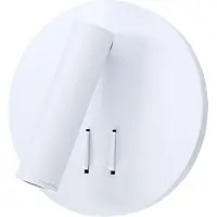 ARTE LAMP LED-Lampe für Schlafzimmer – Innen-Wandleuchte mit weißer Metallfassung und Kabel.Color:Schwarz,Size:2