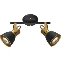 ARTE LAMP Deckenlampe für 2 LED Lampen – Deckenstrahler für Küche – LED-Deckenleuchte mit Kabel und modernem Design.Size:2