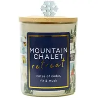 Cheerful Candle Mountain Chalet Retreat 283g