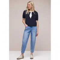 Street One Cardigan Kurzarm-Cardigan mit Rundhals