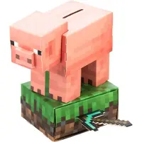 Paladone Minecraft Build Your Own Spardose Schwein