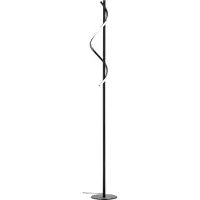 Brilliant schwarze LED Stehleuchte EUNICE |Stehlampe 150cm Höhe | 16W 1700 Lumen 4000 Kelvin | Metall/Kunststoff