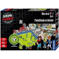 Sonstige Verlage Krimi-Puzzle: Die drei ??? Kids - Pokalfinale in Gefahr - 200 Teile