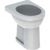 Geberit Renova Comfort Flachspül-WC, 6l bodenst., Abg. i.senkr., H:450mm, weiß, 1 Stk.
