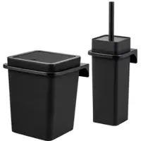 Bremermann 2tlg. Bad-Set SAVONA Softtouch ca. 18 x 25 x 21 cm (B/H/T) | Gr.: onesize