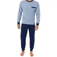 Normann Copenhagen Pflegeoverall langarm Reissverschluss - 35971 in blau | Gr.: XS