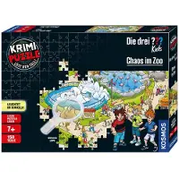 Kosmos Krimipuzzle ??? Kids 150 Teile / Chaos im Zoo