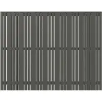 Plus Zaun Tangent 180 x 140 cm umbragrau fungizidbehandelt