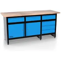 Güde Werkstatteinrichtung Werkstattwagen Werkbank Werkzeugschrank GW 6/2 XL