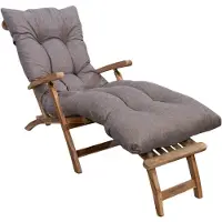 Bananair Kissen für Sonnenliege 185 x 60 x 15 cm Beige