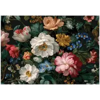 WALLARENA Fototapete Blumen in Bunt | Gr.: 350 x 250 cm
